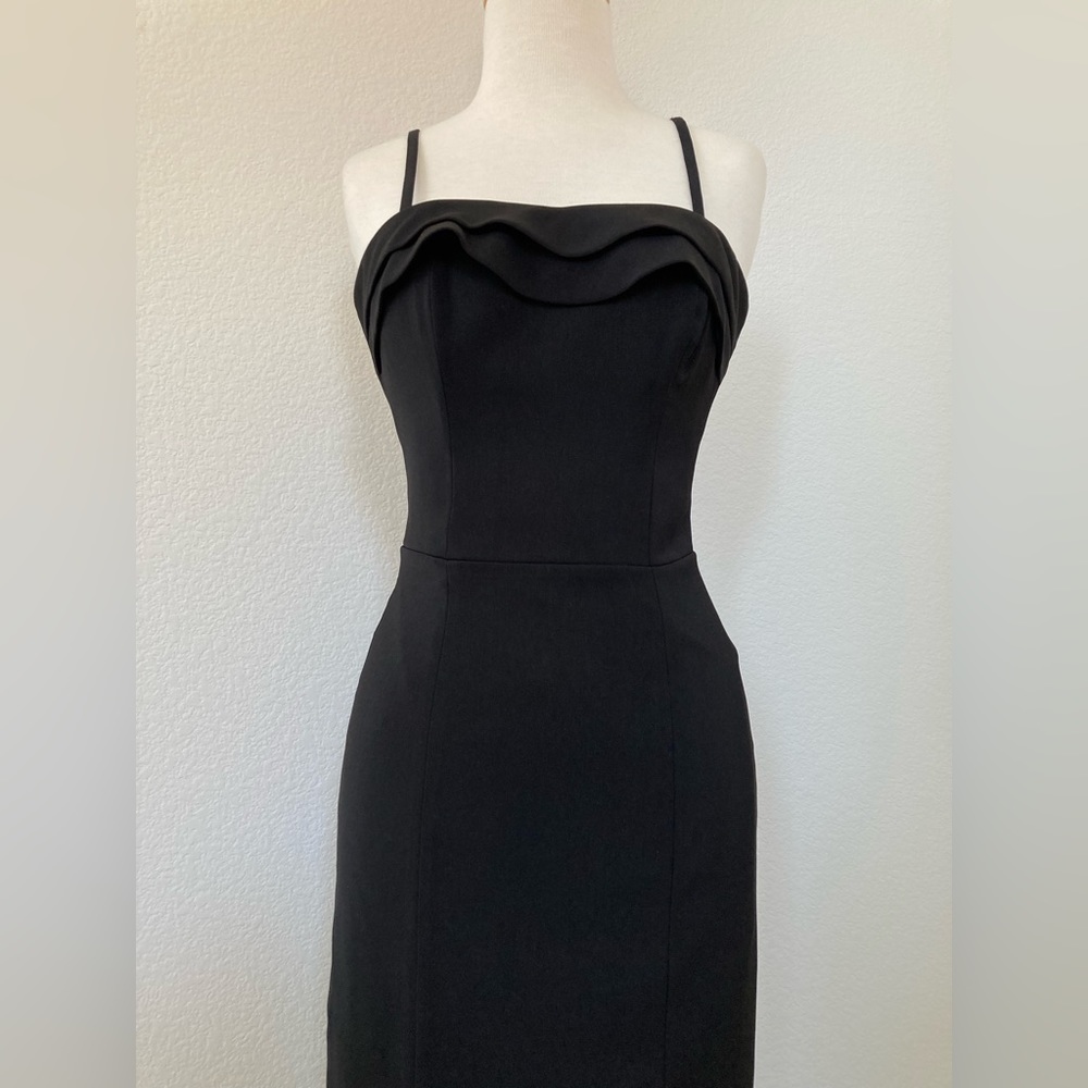 H&M Formal Strapless Black Dress - size 4.